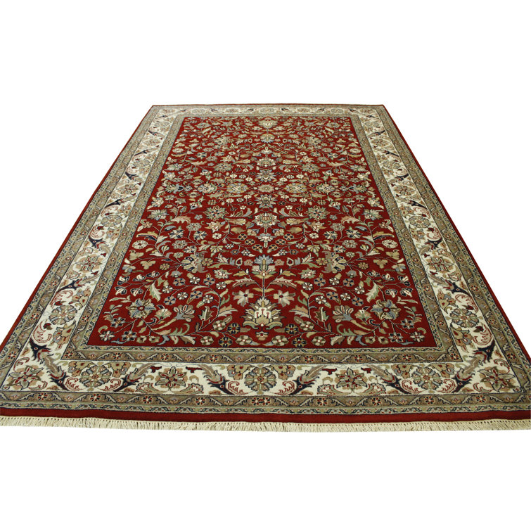 Isabelline Reivo OneofaKind 6.7x9.9 Area Rug Red Wayfair